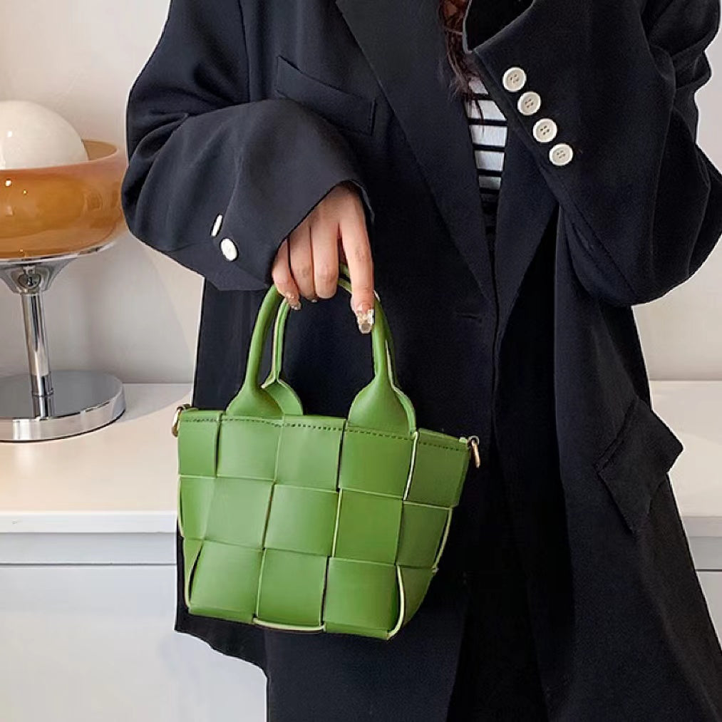 Kleine Ledertasche İm Stilvollen Design