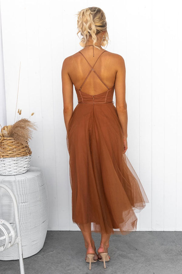 Fairytale Maxikleid Mit Dünnen Trägern