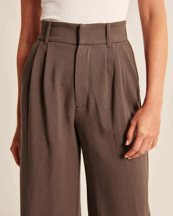 Stilvolles Design Elegante Stoffhose