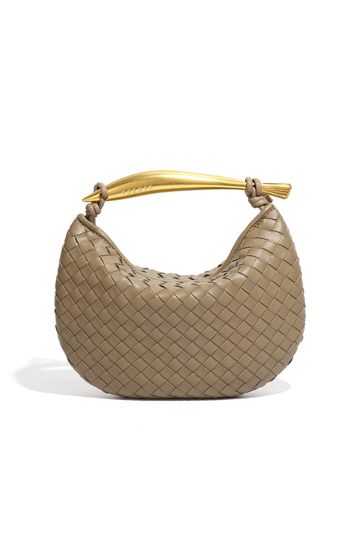 Halbmondförmige Handgemachte Tasche