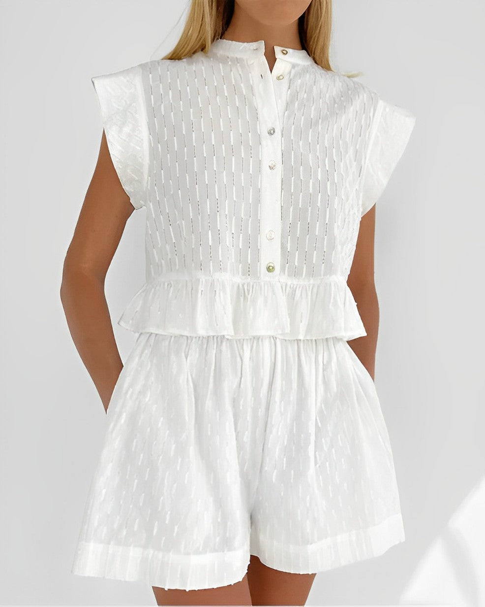 Stilvolles Kurzärmliges Minikleid