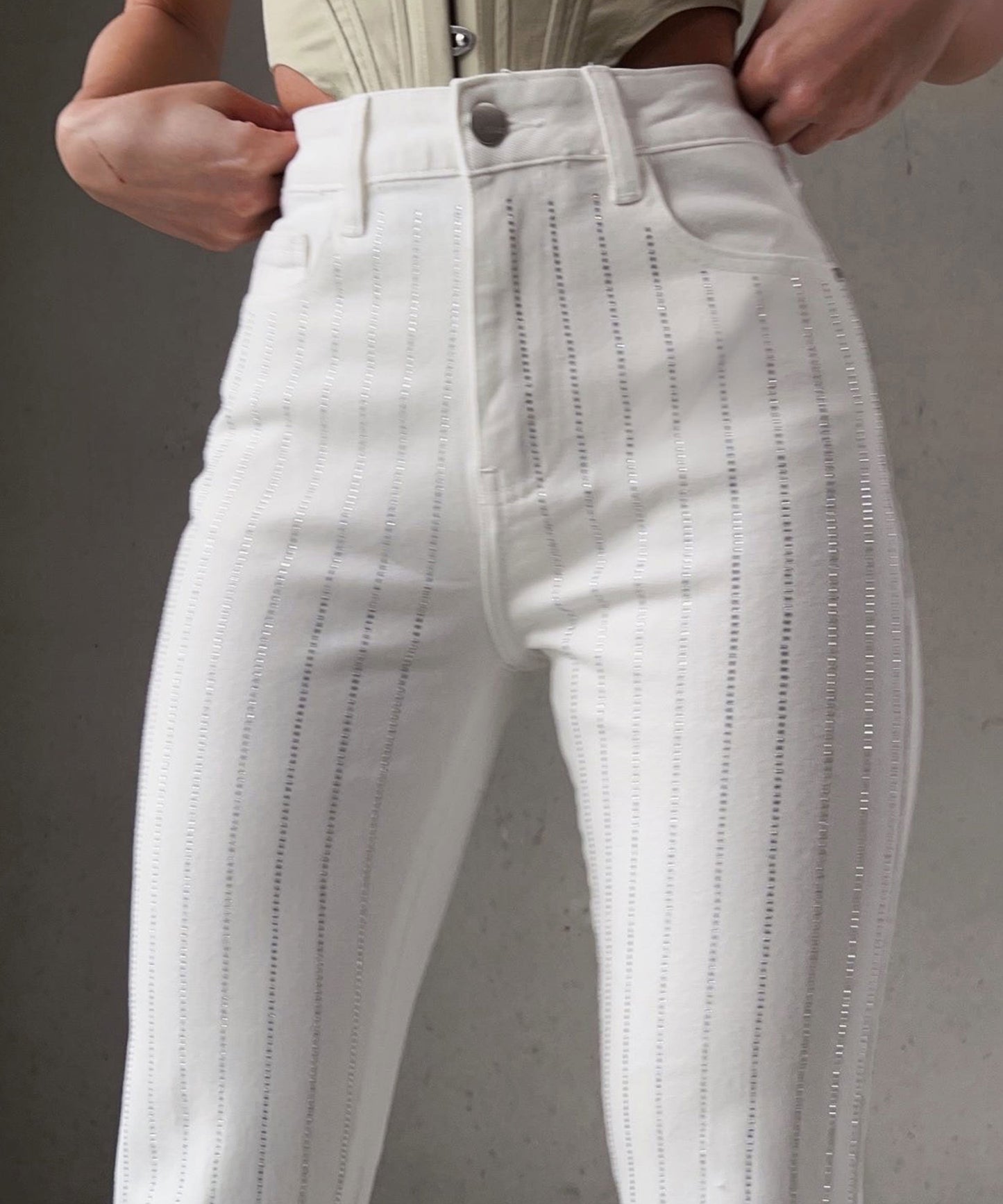 Hose Mit Schlichtem, Stilvollem Design
