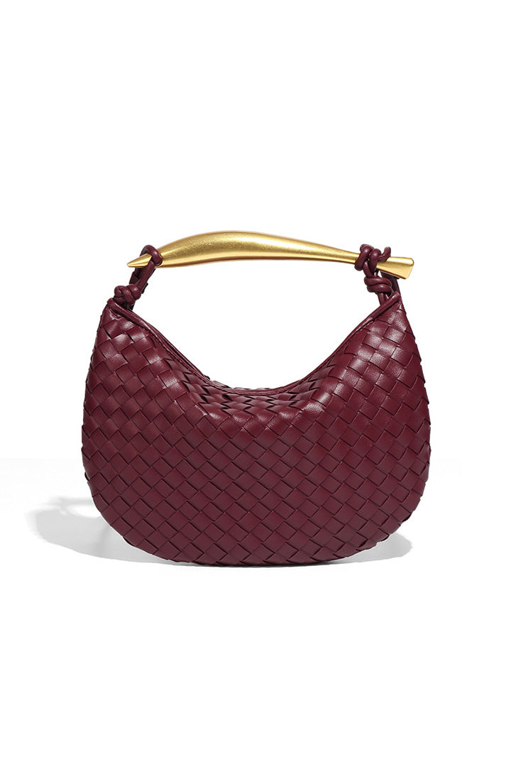 Halbmondförmige Handgemachte Tasche