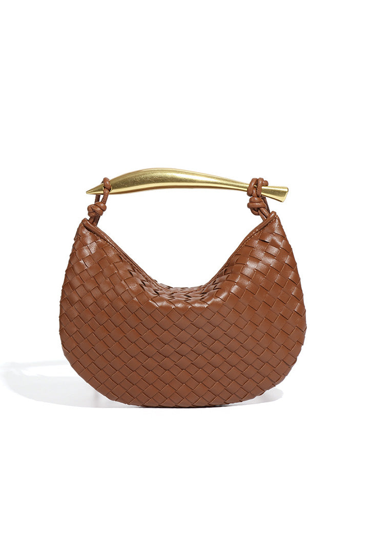 Halbmondförmige Handgemachte Tasche