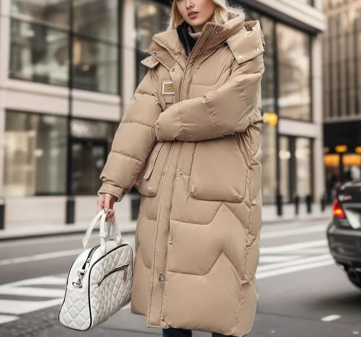 Luxus Damen Wintermantel