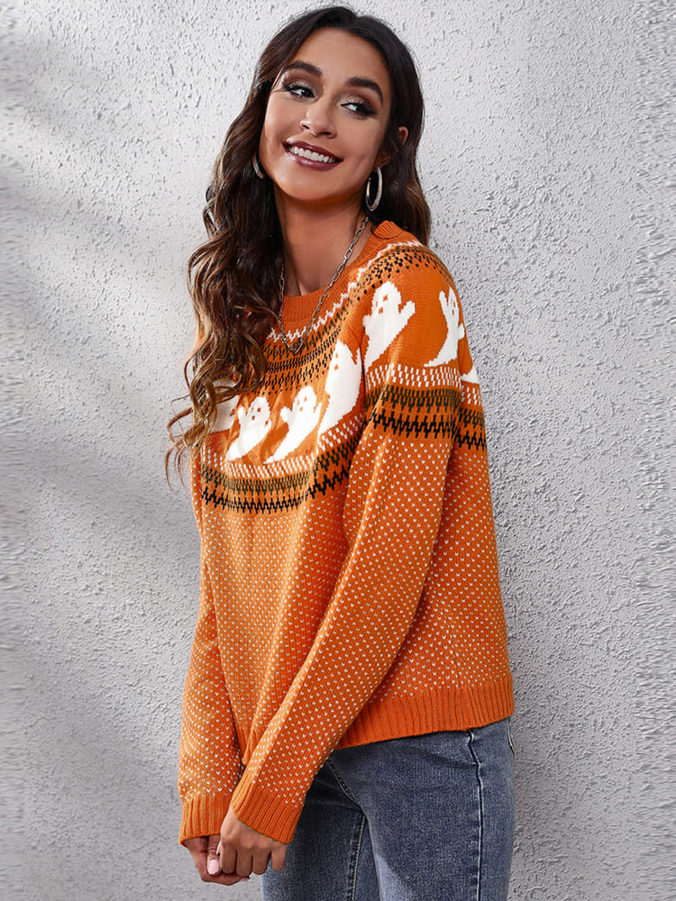 Strickpullover İm Retro-Design