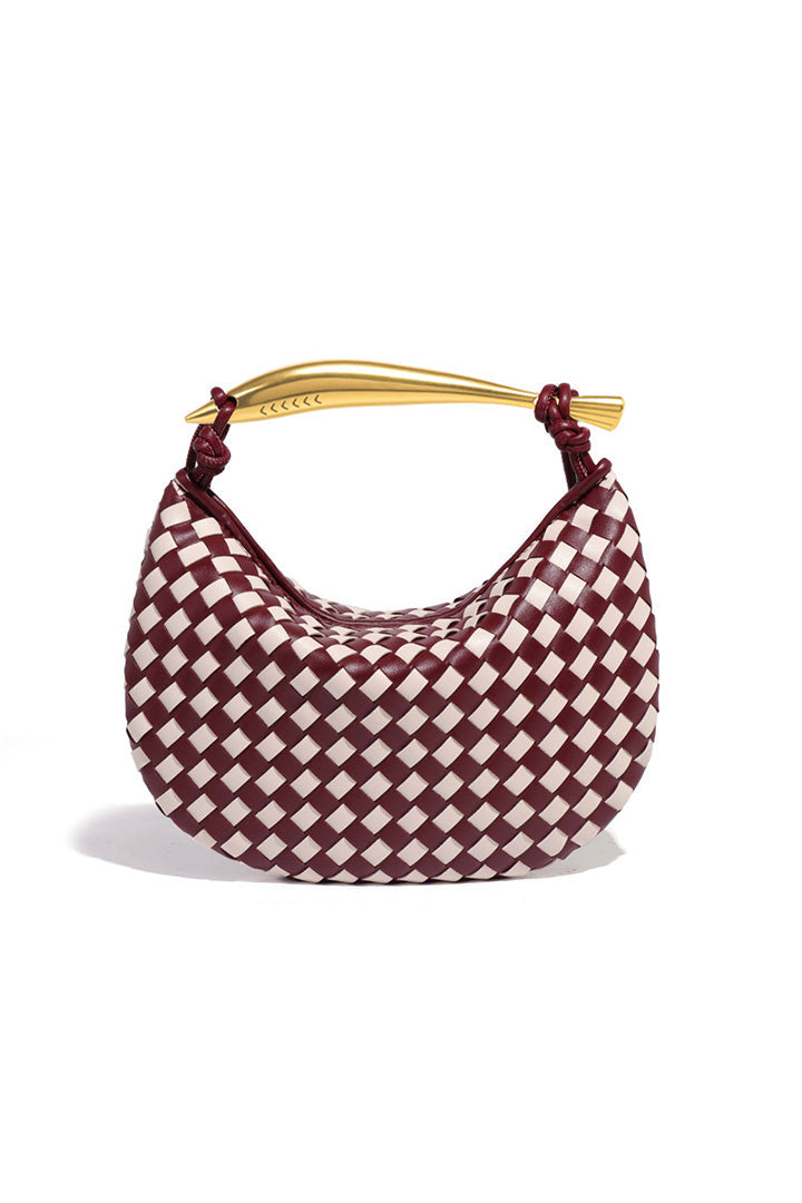 Halbmondförmige Handgemachte Tasche