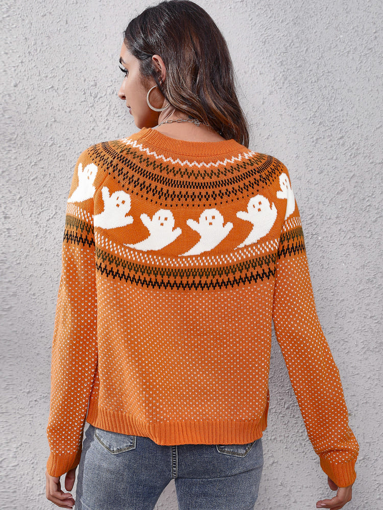 Strickpullover İm Retro-Design