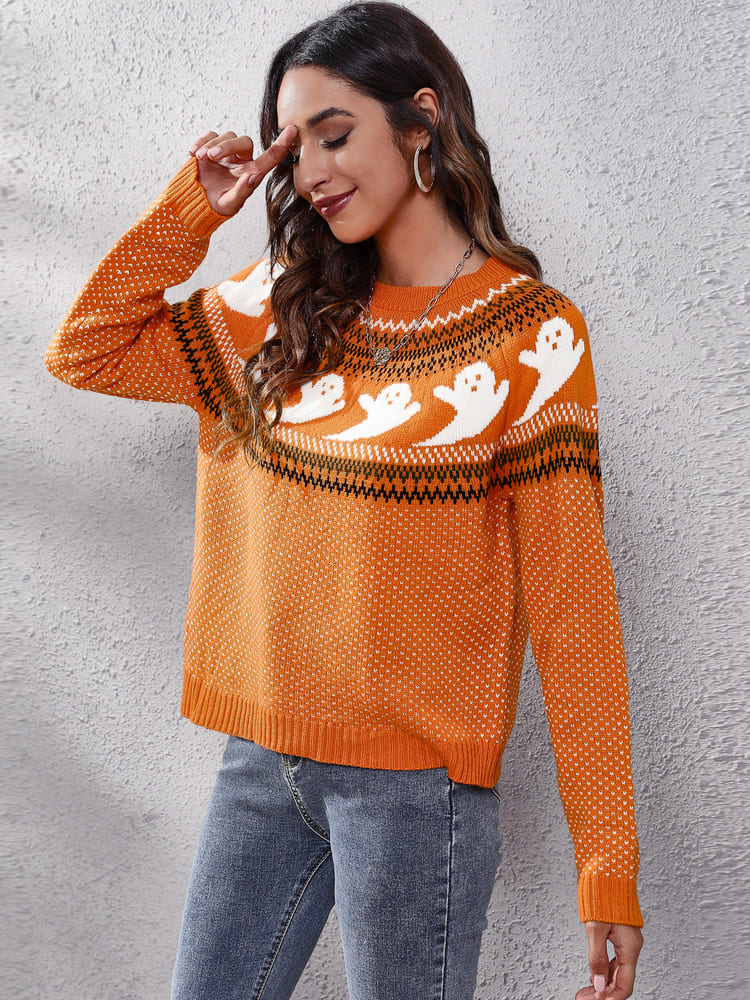 Strickpullover İm Retro-Design