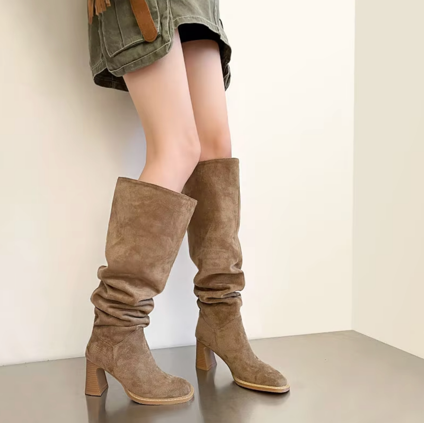 Knielange Stiefel İm Stilvollen Design