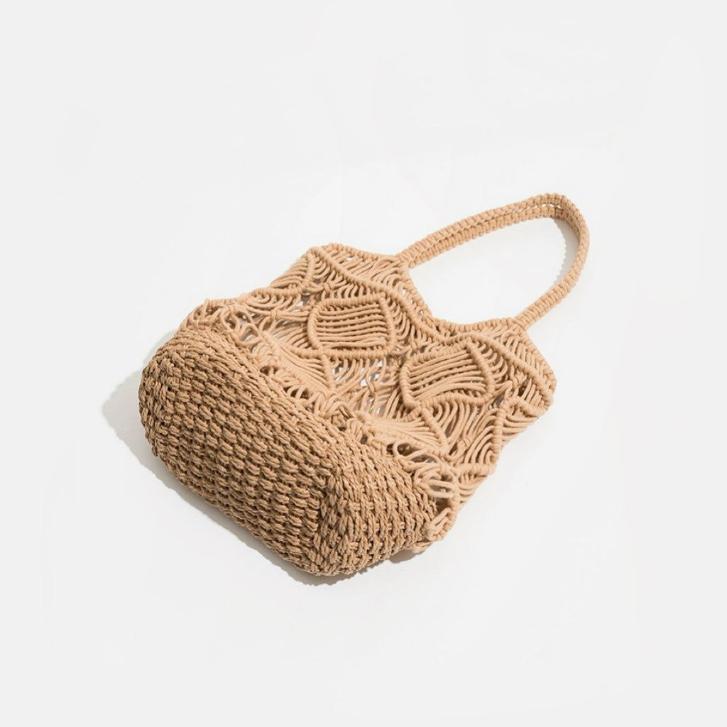 Strohtasche Mit Stilvollem Design