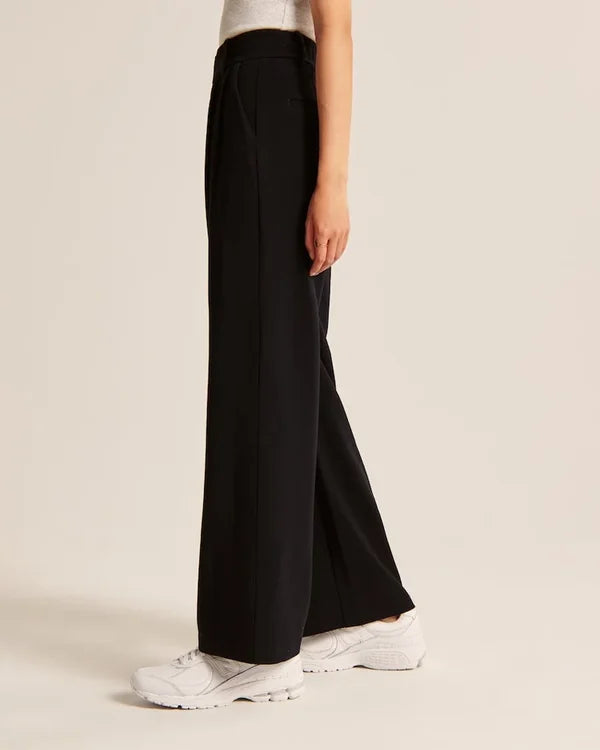 Stilvolles Design Elegante Stoffhose