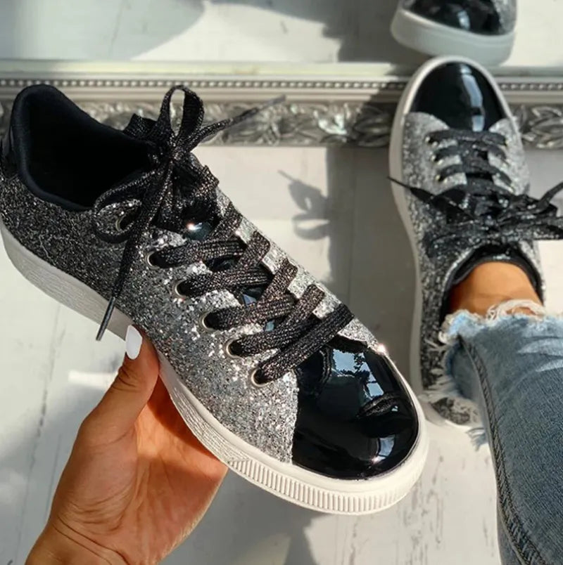 Luxuriöse Und Bequeme Glänzende Damenschuhe