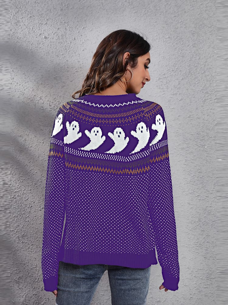 Strickpullover İm Retro-Design