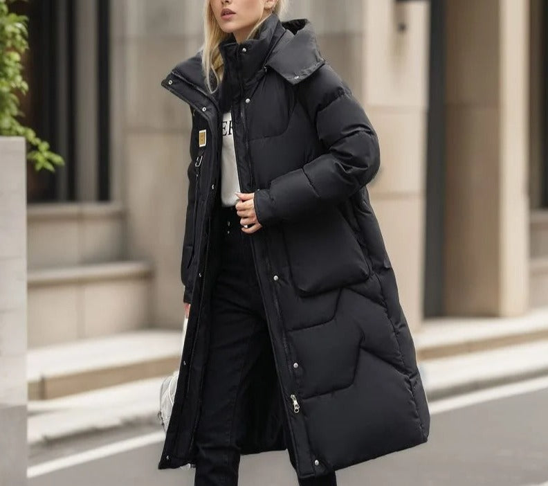 Luxus Damen Wintermantel