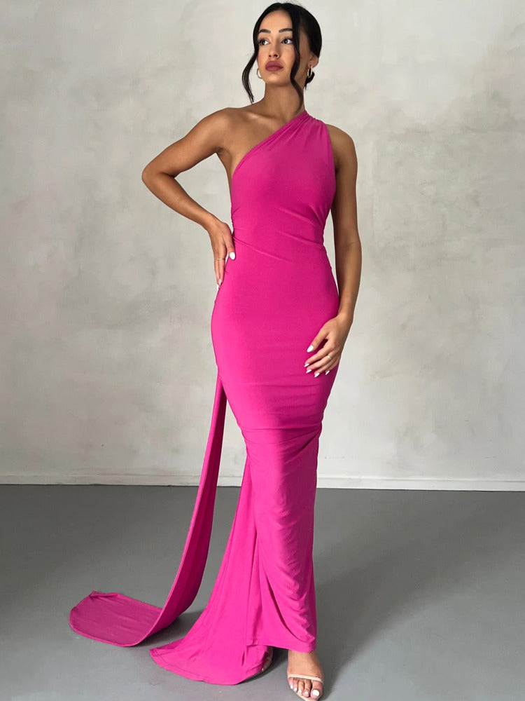 Elegantes Rückenfreies Maxikleid
