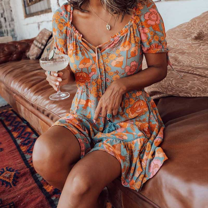 Boho Sommerkleid