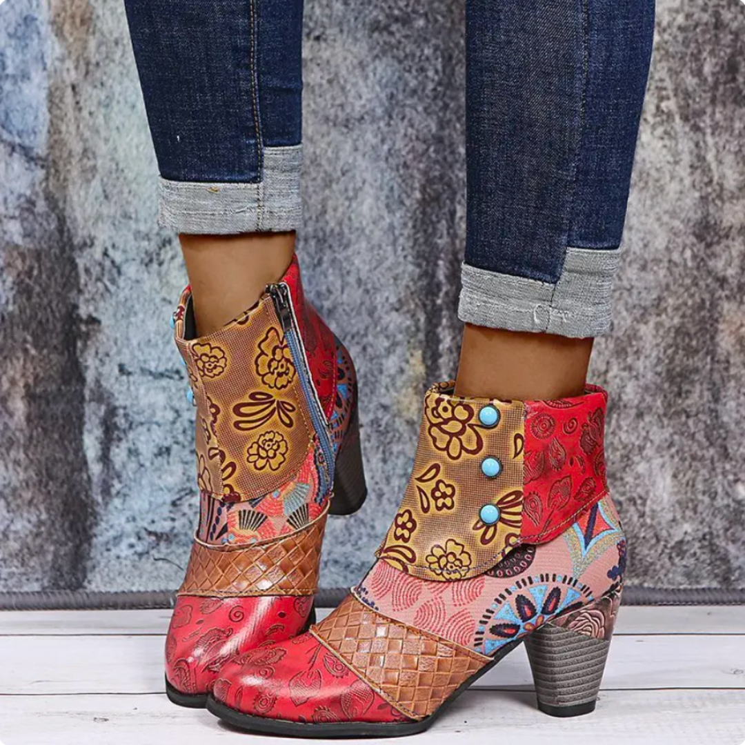 Wasserdichte, Elegant Gemusterte Stiefel