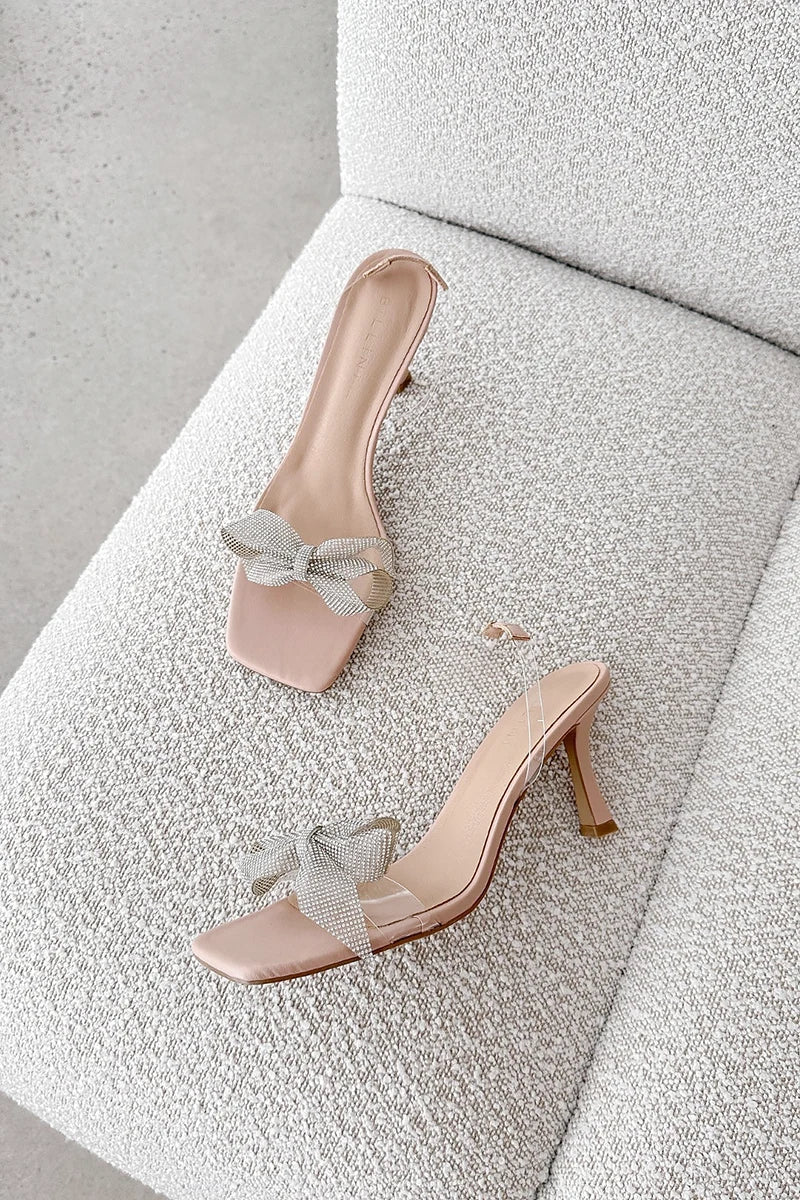Transparente Damenschuhe Mit Hohen Absätzen