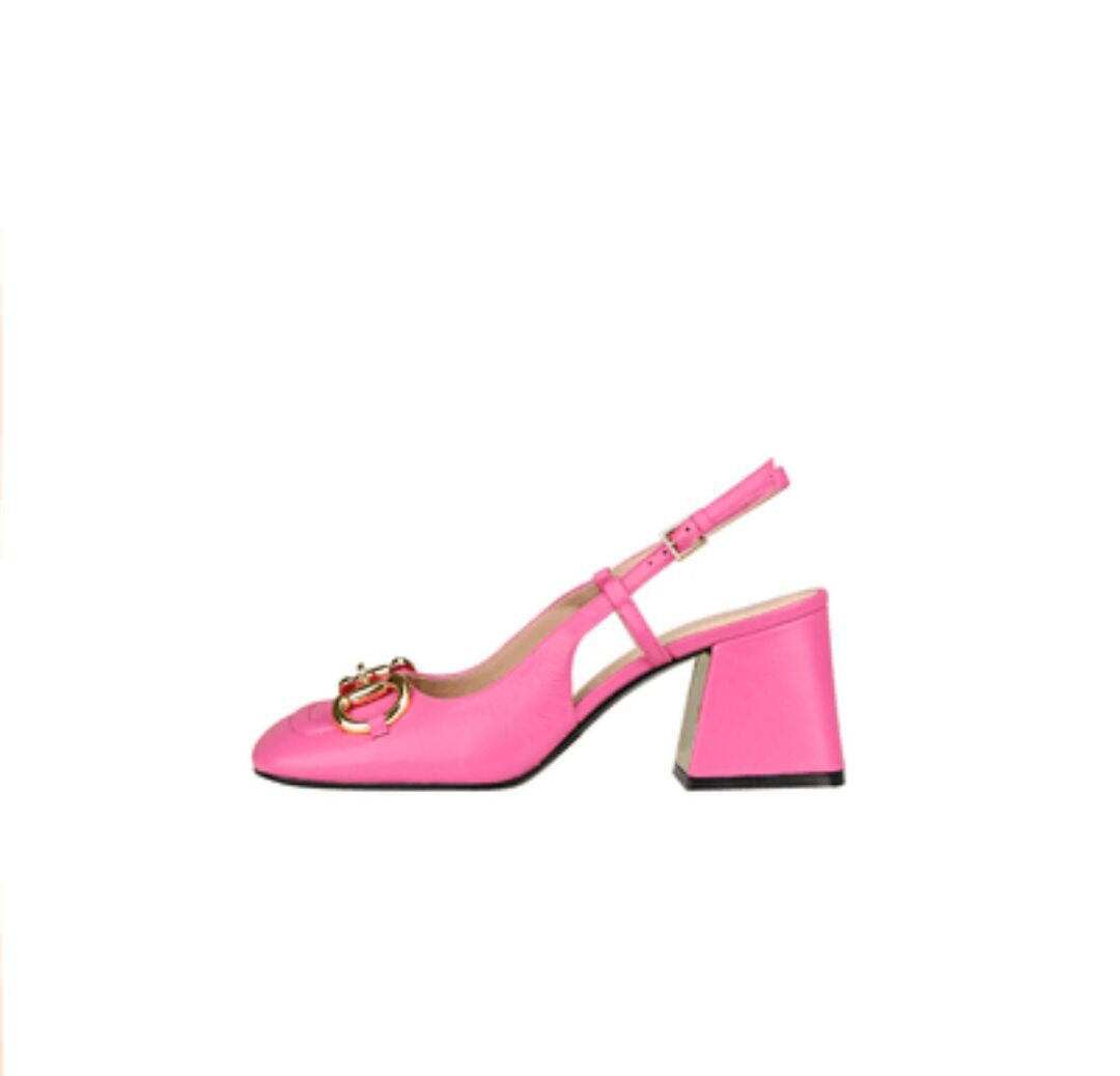 Retro Mary Jane Schuhe Mit Klobigen High Heels Und Schnallen