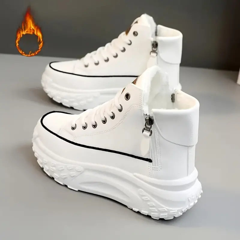 Gefütterte Damenstiefel