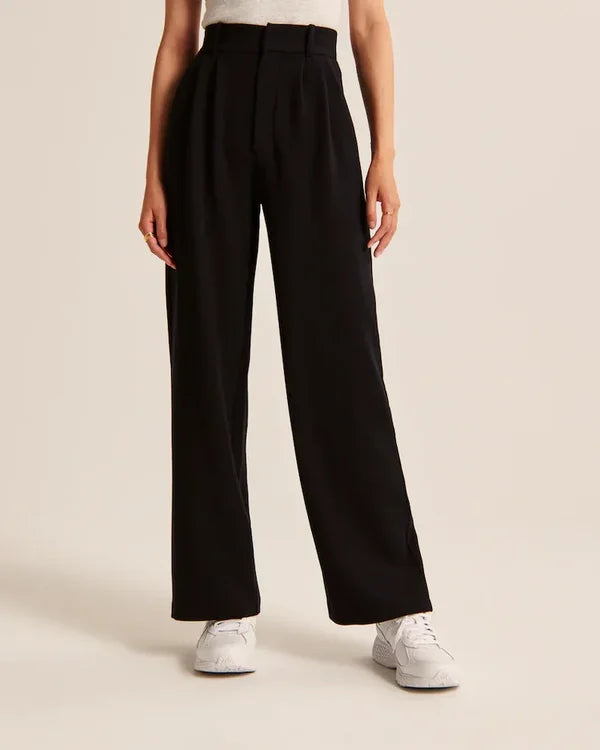 Stilvolles Design Elegante Stoffhose