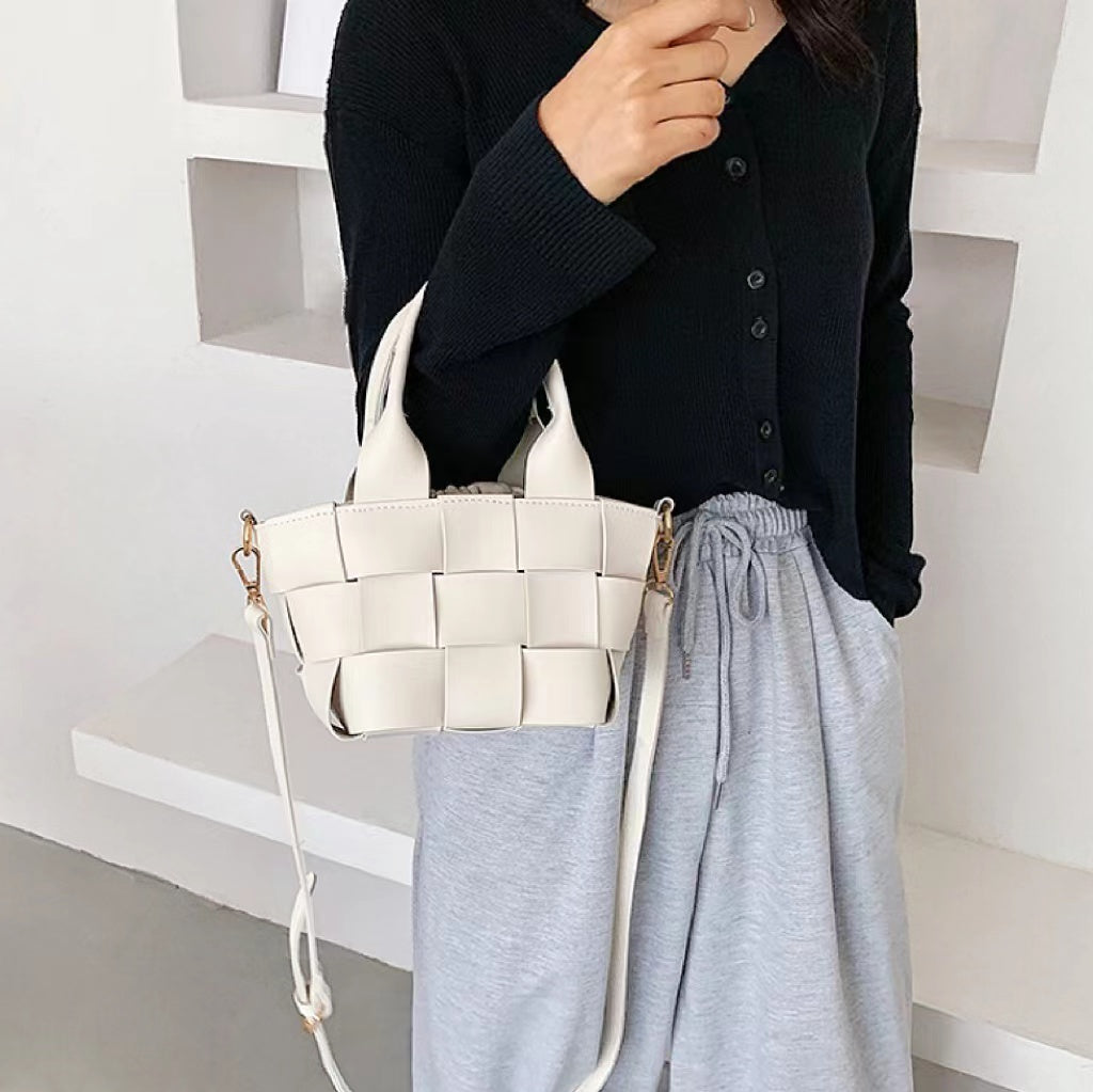 Kleine Ledertasche İm Stilvollen Design