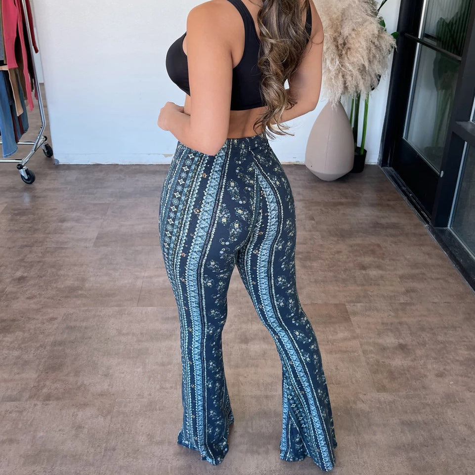Hose Mit Muster İm Viral-Design