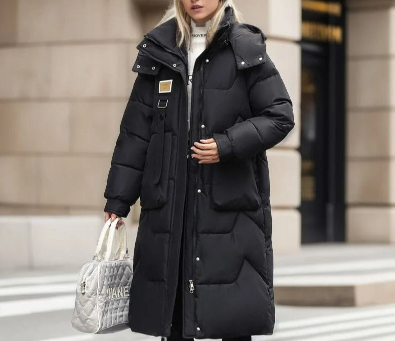 Luxus Damen Wintermantel