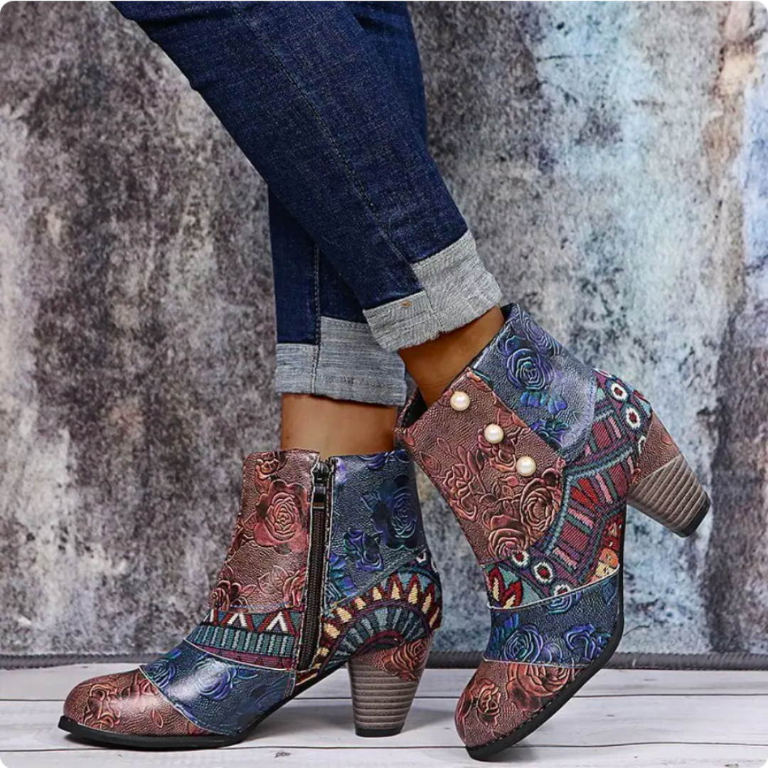 Wasserdichte, Elegant Gemusterte Stiefel