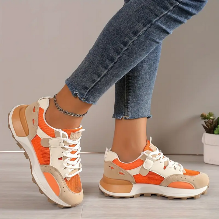 Stilvolle Sneakers Mit Dicker Sohle