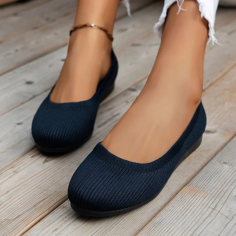 Orthopädische Ballerinas Für Damen – Weiche Sohle Und Atmungsaktives Design