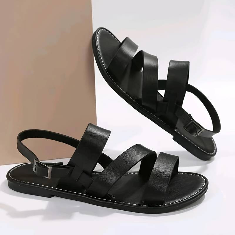 Orthopädische Damensandalen İm Stil