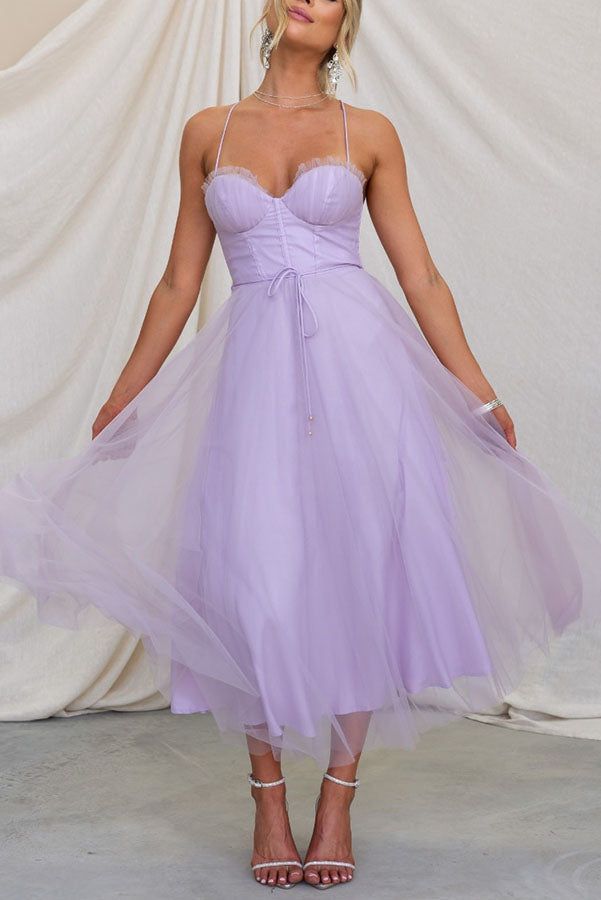 Fairytale Maxikleid Mit Dünnen Trägern