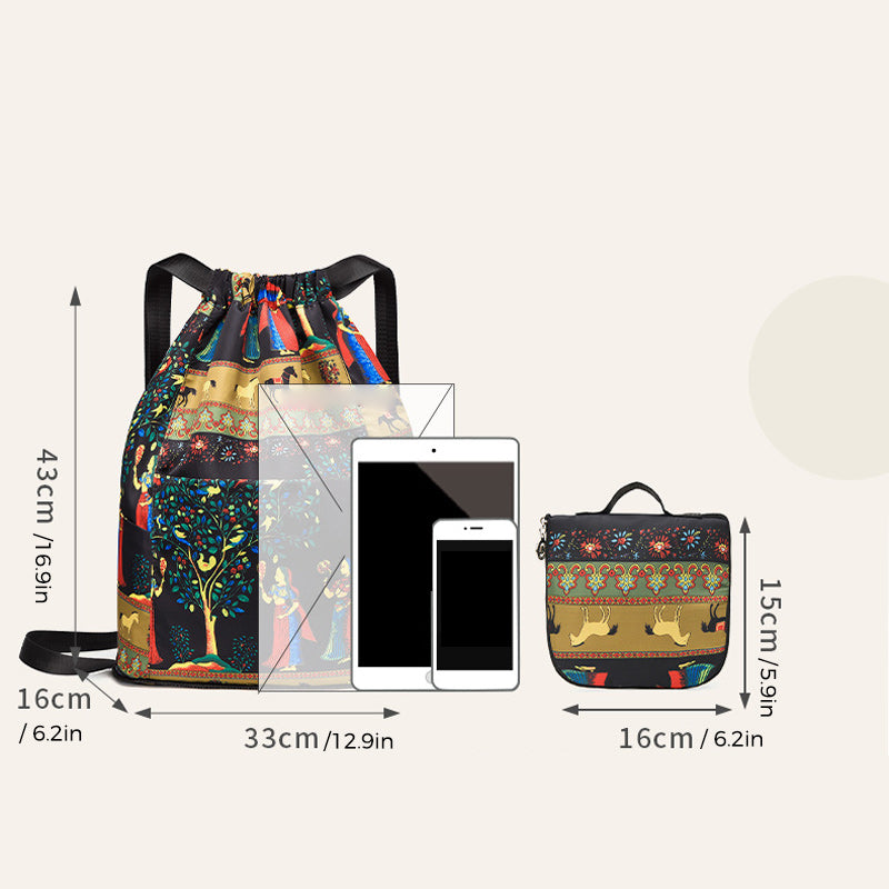 Faltbarer Großer Wasserdichter Rucksack