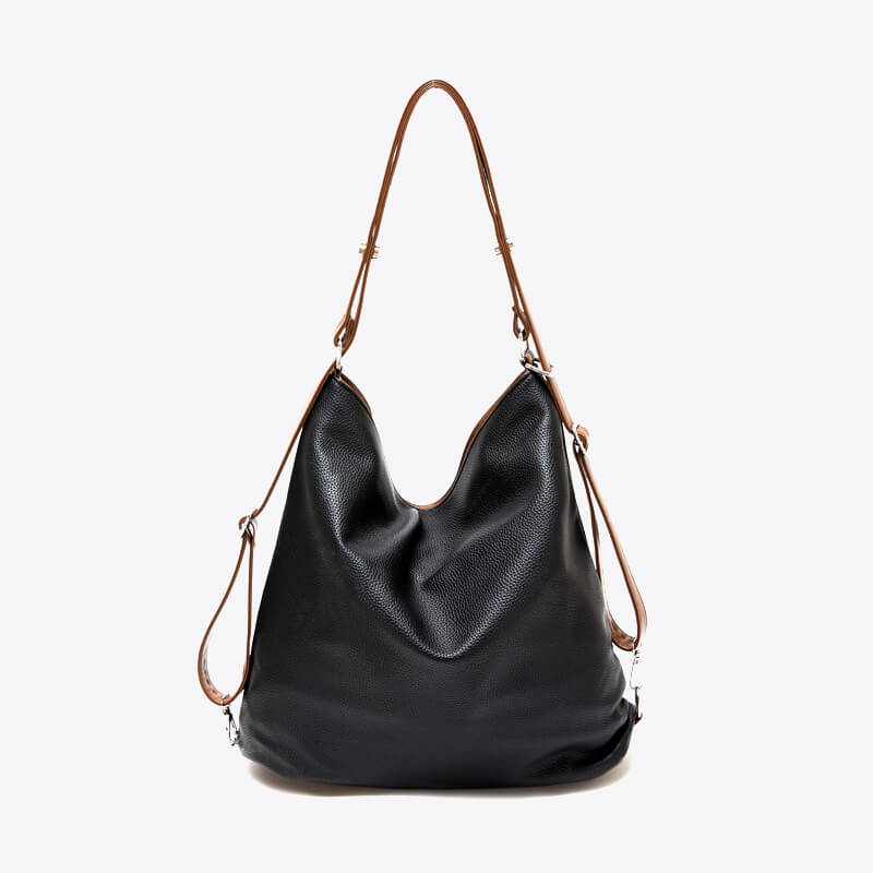 Tasche Aus Kunstleder Mit Rautenmuster