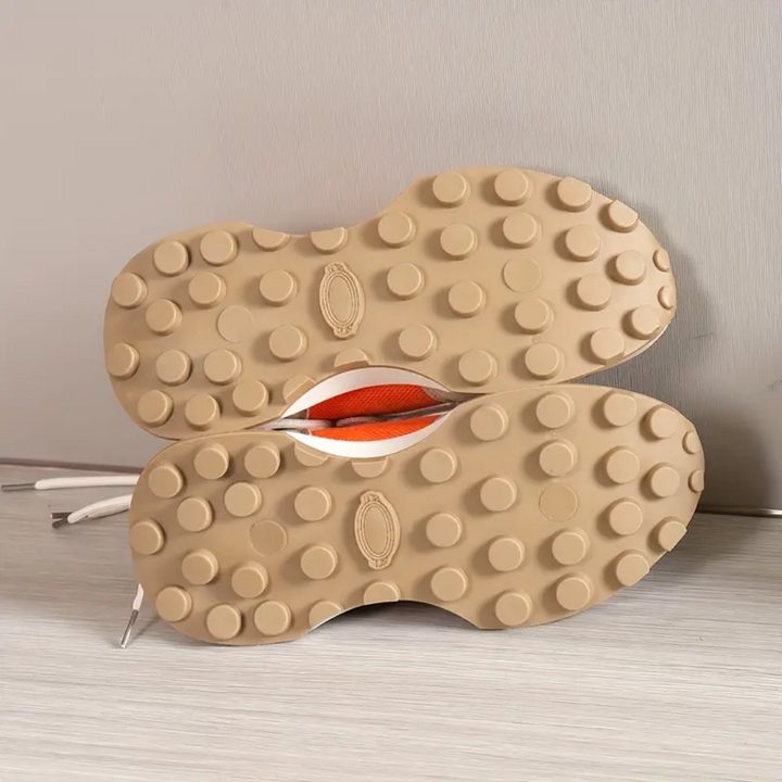 Stilvolle Sneakers Mit Dicker Sohle