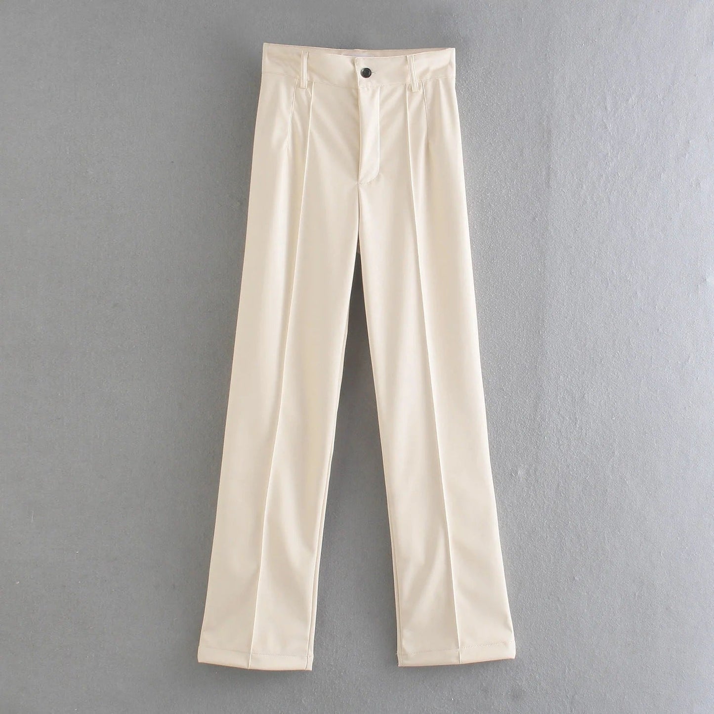 Stylische Designer-Lederhose