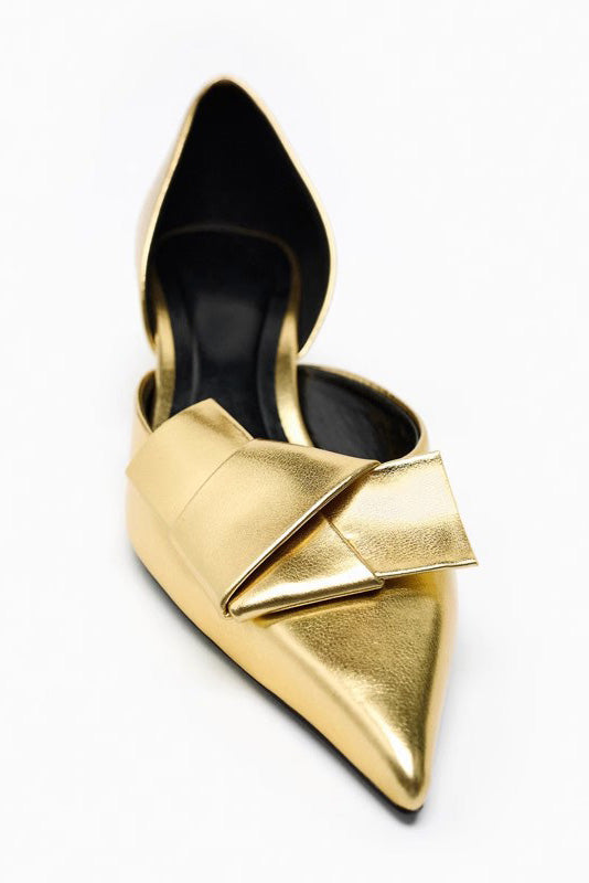 Bunte High Heels Mit Spitzer Spitze