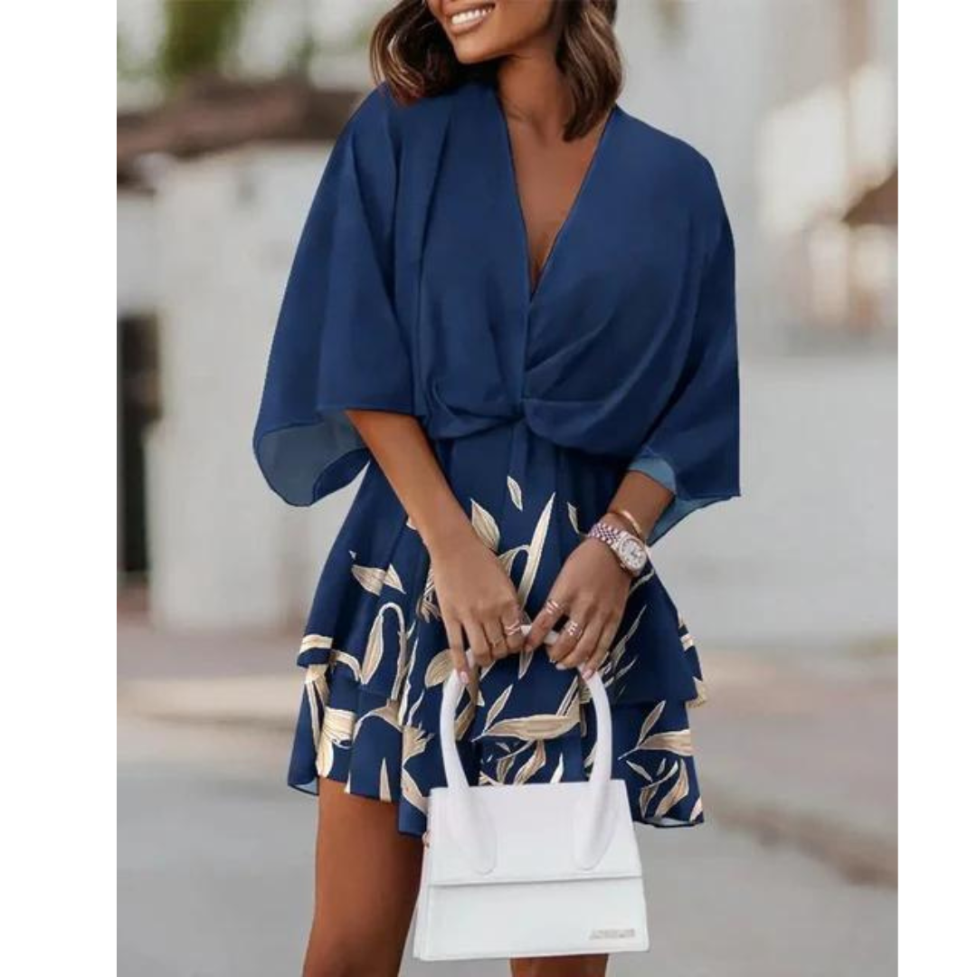 Buntes Damen Sommer Minikleid