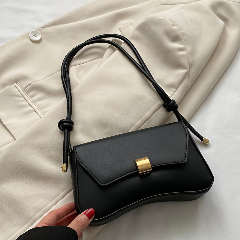 Eine Umhängetasche Mit Vintage-Eleganz Und Moderner Funktionalität
