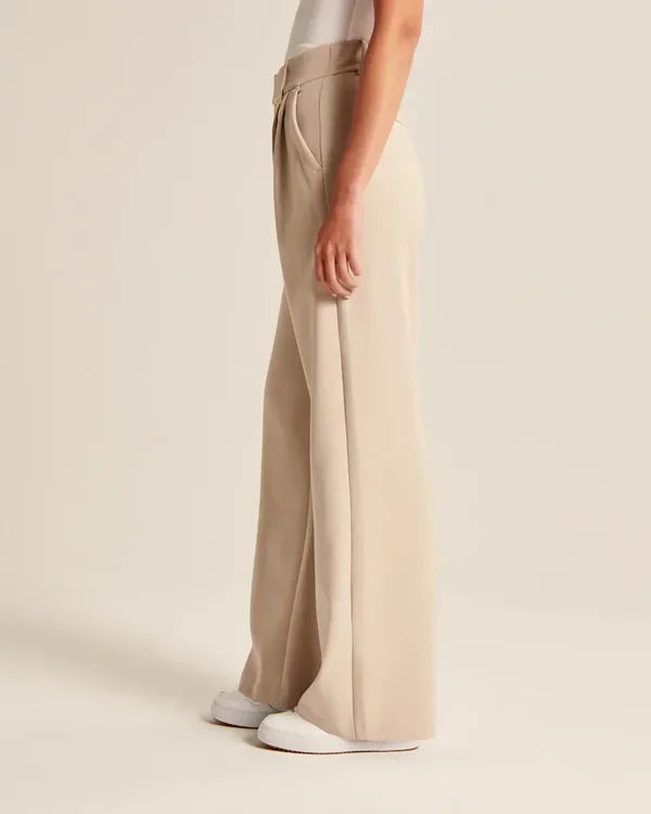 Stilvolles Design Elegante Stoffhose