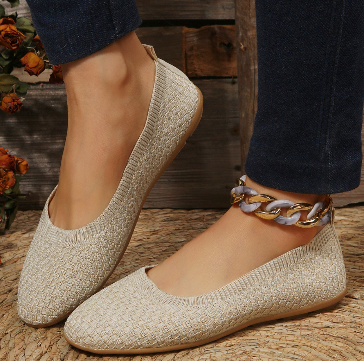 Elegante Und Schlichte Ballerinas