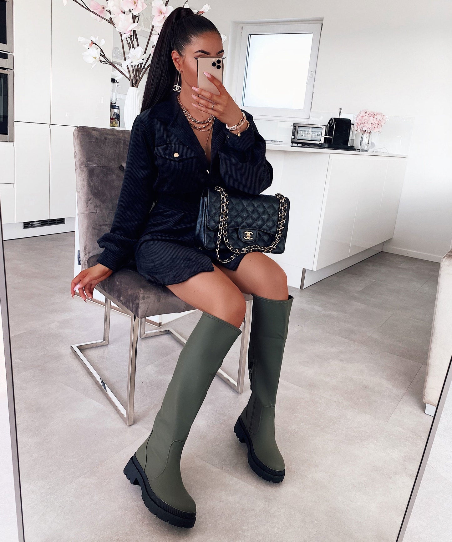 Elegante Stiefel İm Schlichten Design