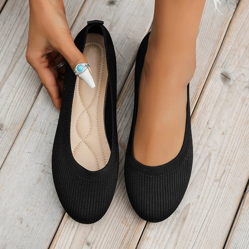 Orthopädische Ballerinas Für Damen – Weiche Sohle Und Atmungsaktives Design