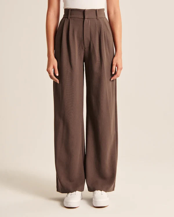 Stilvolles Design Elegante Stoffhose