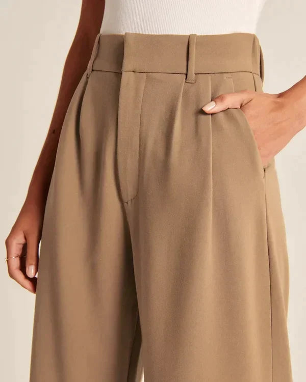 Stilvolles Design Elegante Stoffhose