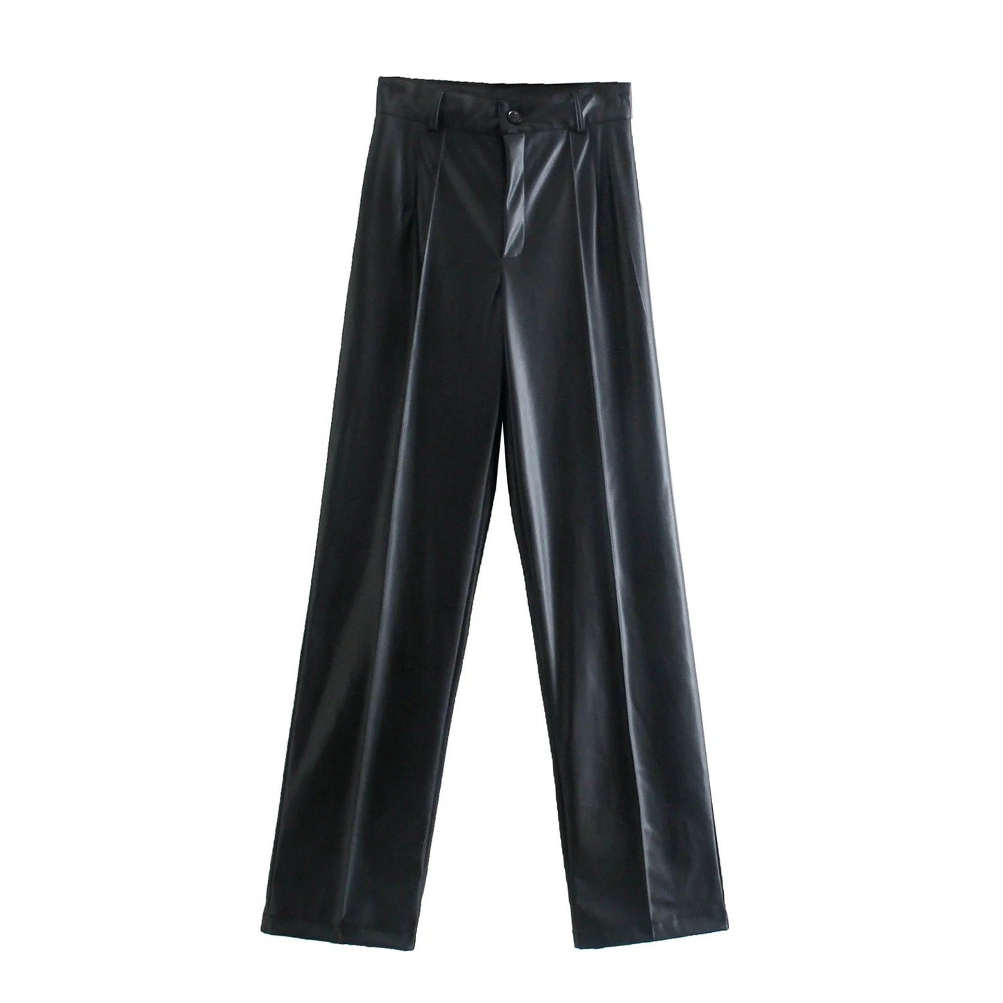 Stylische Designer-Lederhose