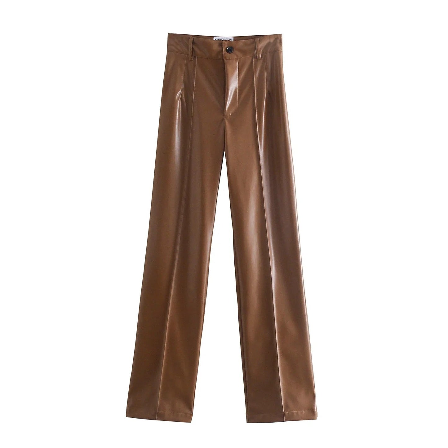Stylische Designer-Lederhose