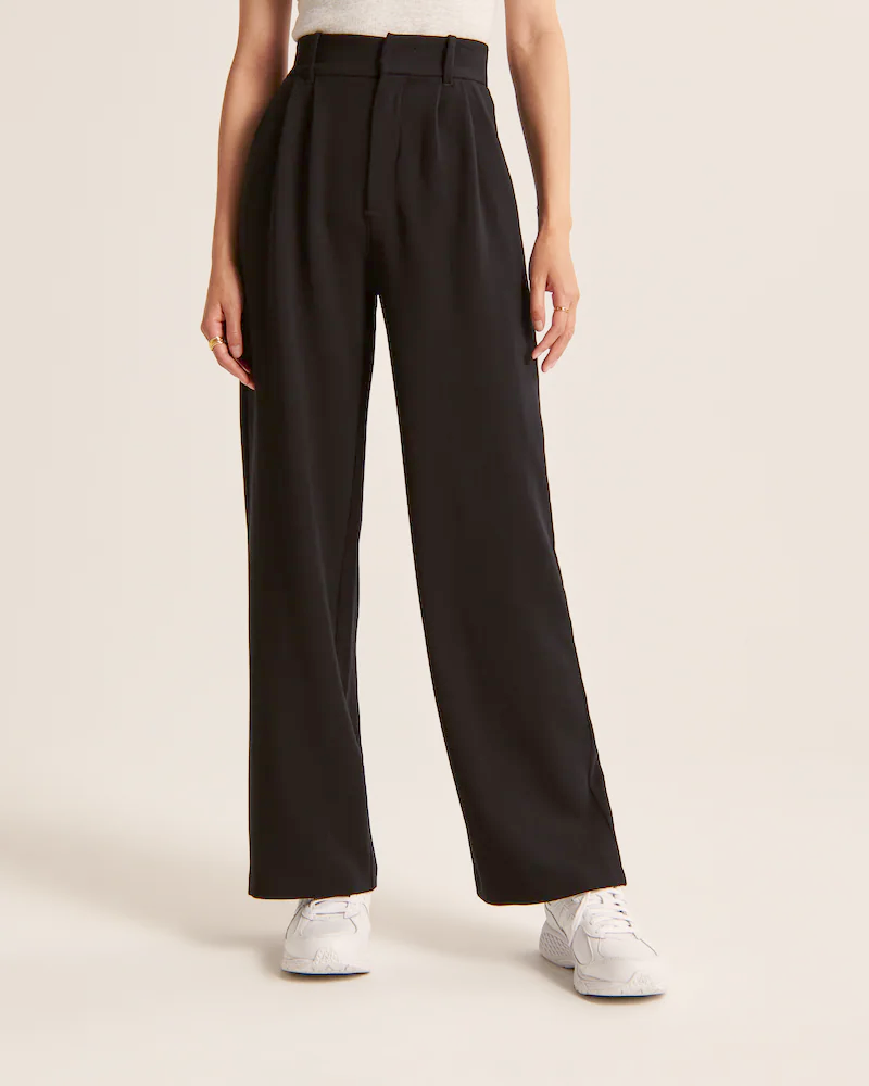 Stylische Design-Stoffhose